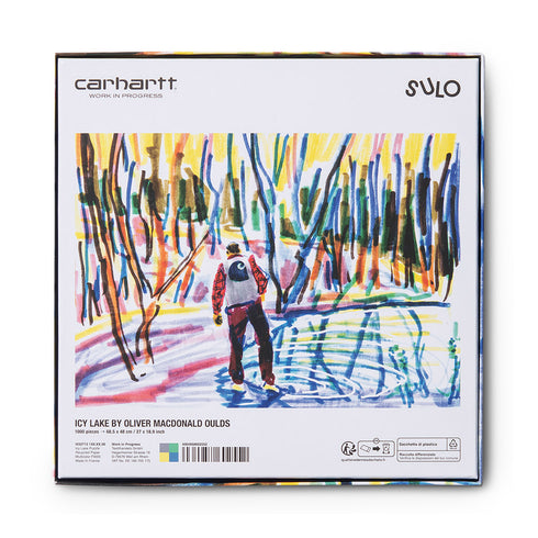 Carhartt WIP Ollie Mac Icy Lake Puzzle Multicolor I032713.1X8.XX.06 Degli Uberti